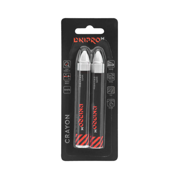 Jelölőkréta Dnipro-M viaszos fehér