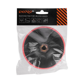 Tépőzáras tányér sarokcsiszolóhoz Dnipro-M 10 mm-es (adapter nélkül)