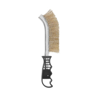 Drótkefe Dnipro-M H250-L sárgaréz bevonat