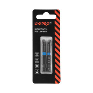 Torziós ütvecsavarozó bit Dnipro-M PZ3 50 mm (2 db)
