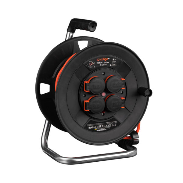 Kábeldob Dnipro-M SE4 3x1.5mm² 20 m