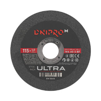Vágókorong Dnipro-M Ultra 115 mm 1.0 mm 22.2 mm